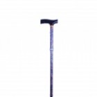 Opvouwbare wandelstok paisley 84 - 94 cm